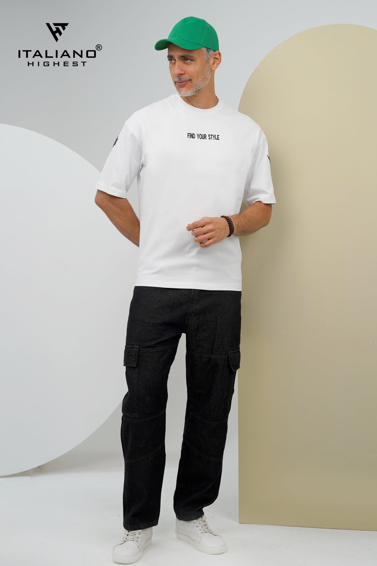 Men T-Shirt OverSize Italiano ITSH1148