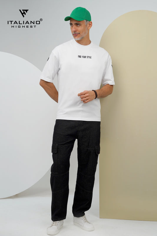 Men T-Shirt OverSize Italiano ITSH1148