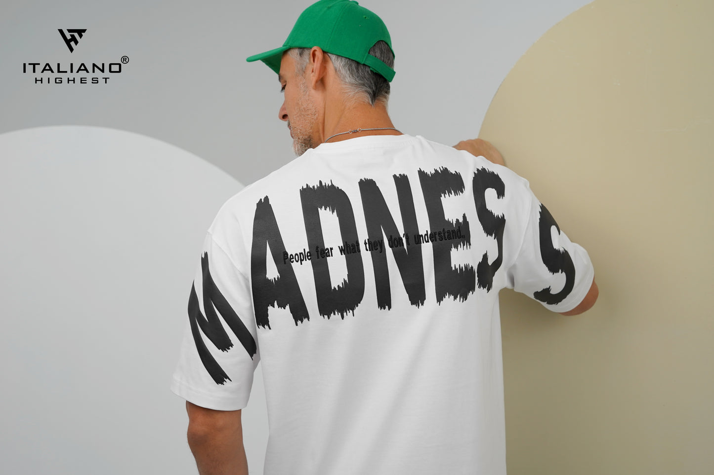 Men T-Shirt OverSize Italiano ITSH1148