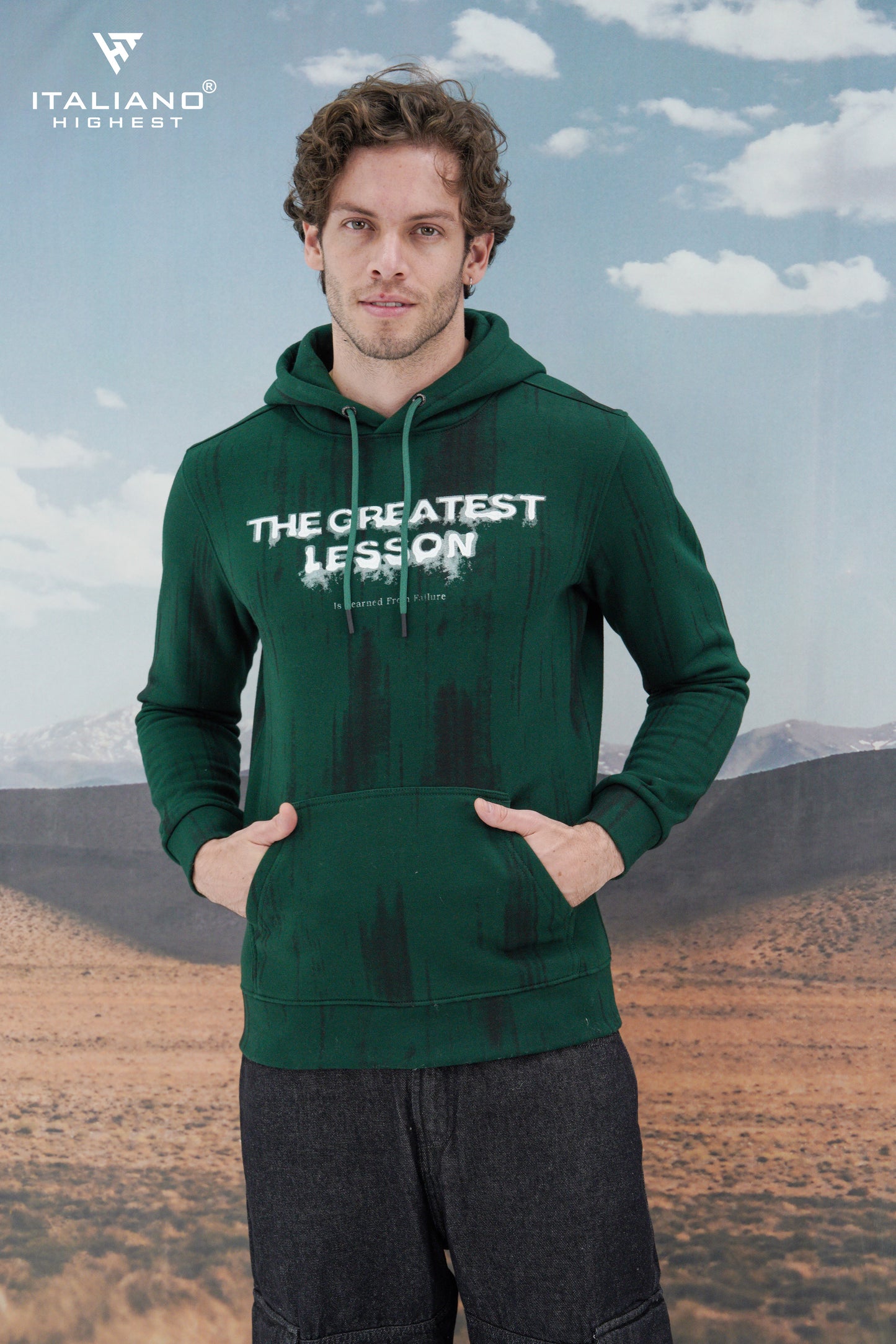 Men Hoodie T-Shirt ITHO135