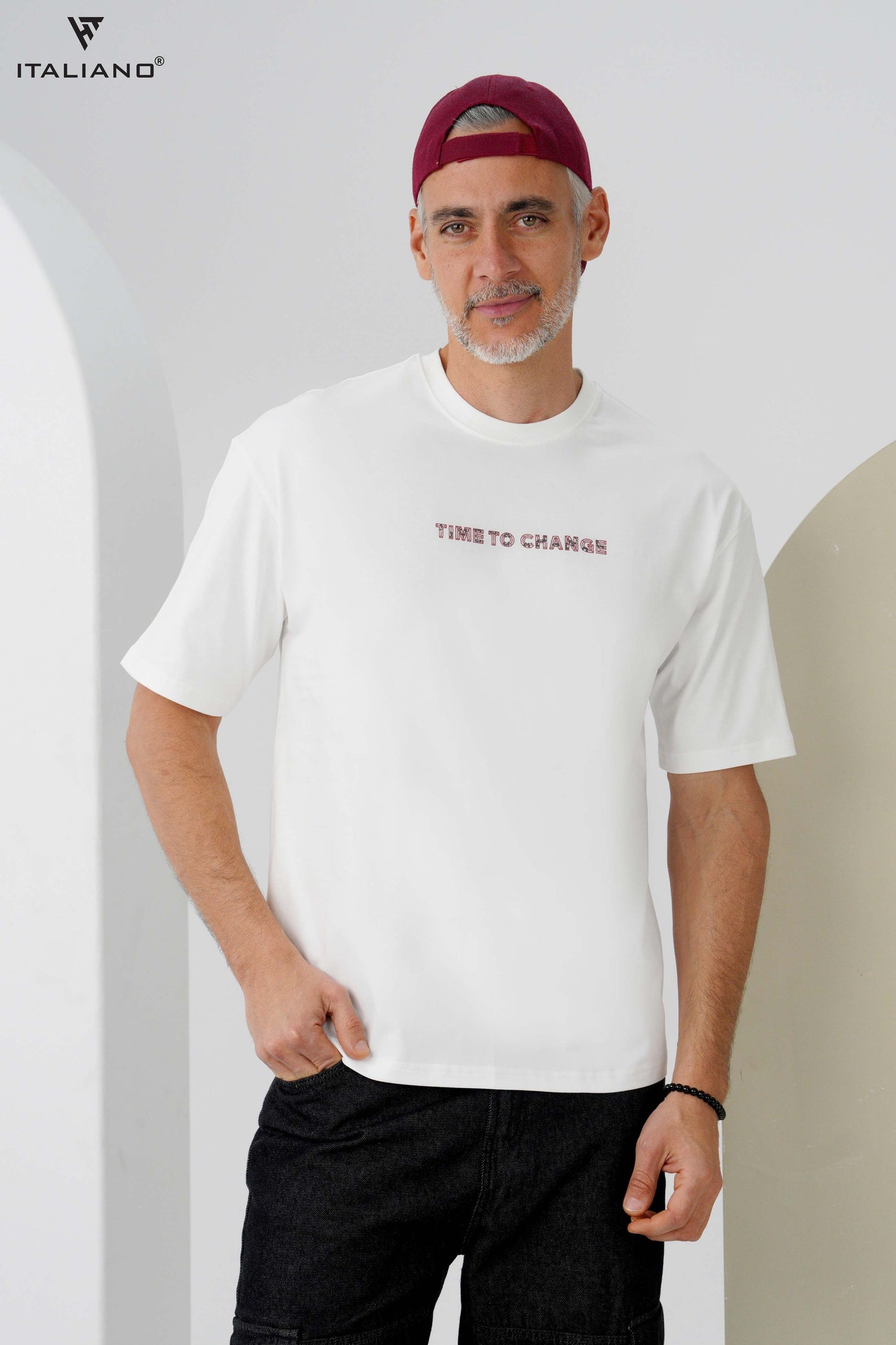 Men T-Shirt OverSize Italiano ITSH1132