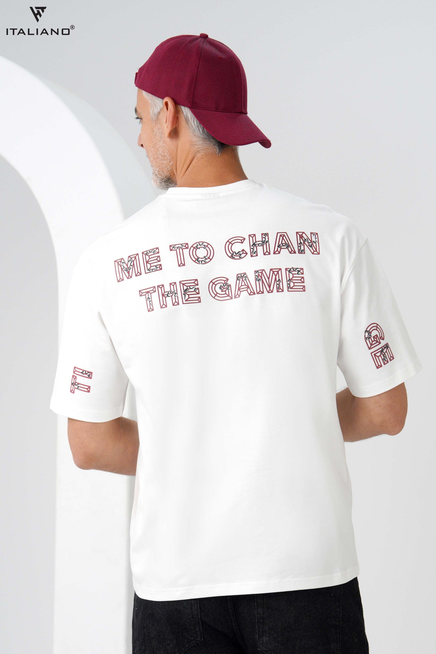 Men T-Shirt OverSize Italiano ITSH1132