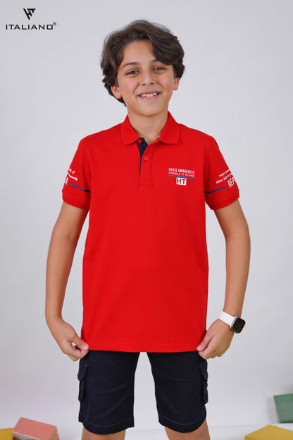 Boys Polo T-Shirt Italiano ITSH50