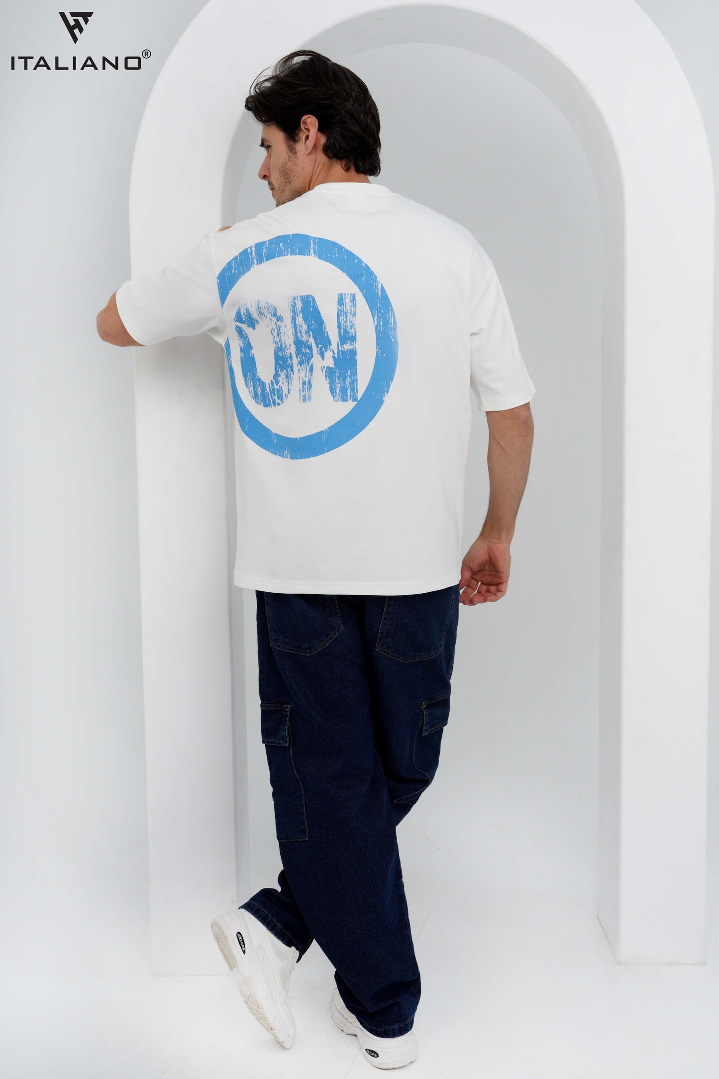 Men T-Shirt OverSize Italiano ITSH 1137