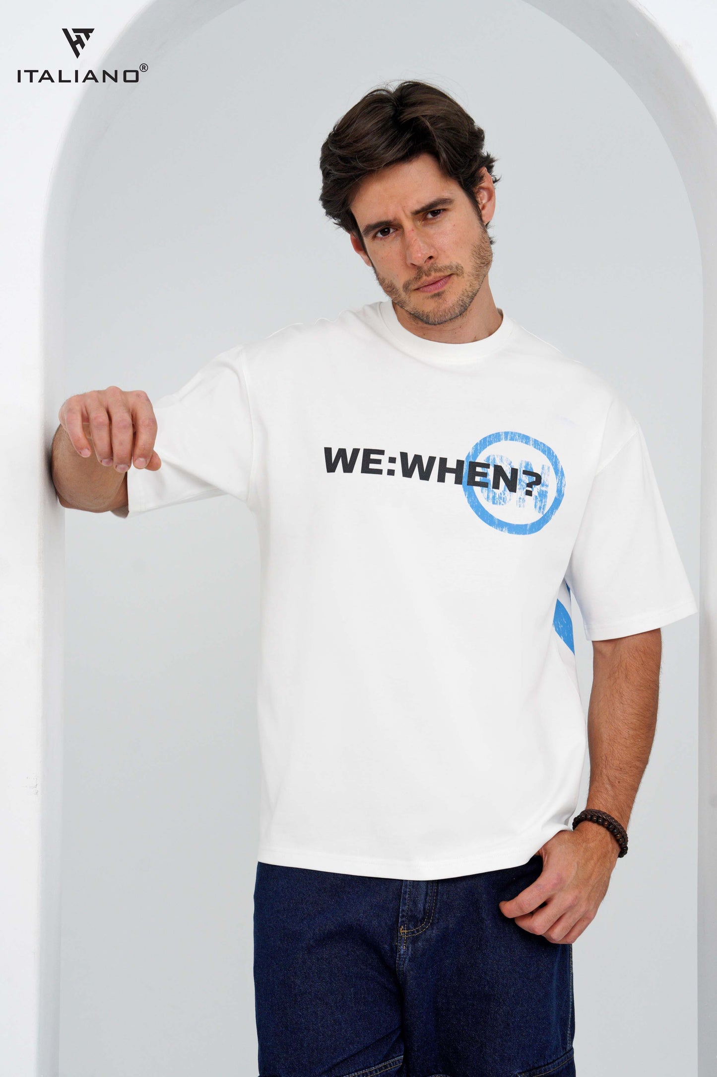 Men T-Shirt OverSize Italiano ITSH 1137