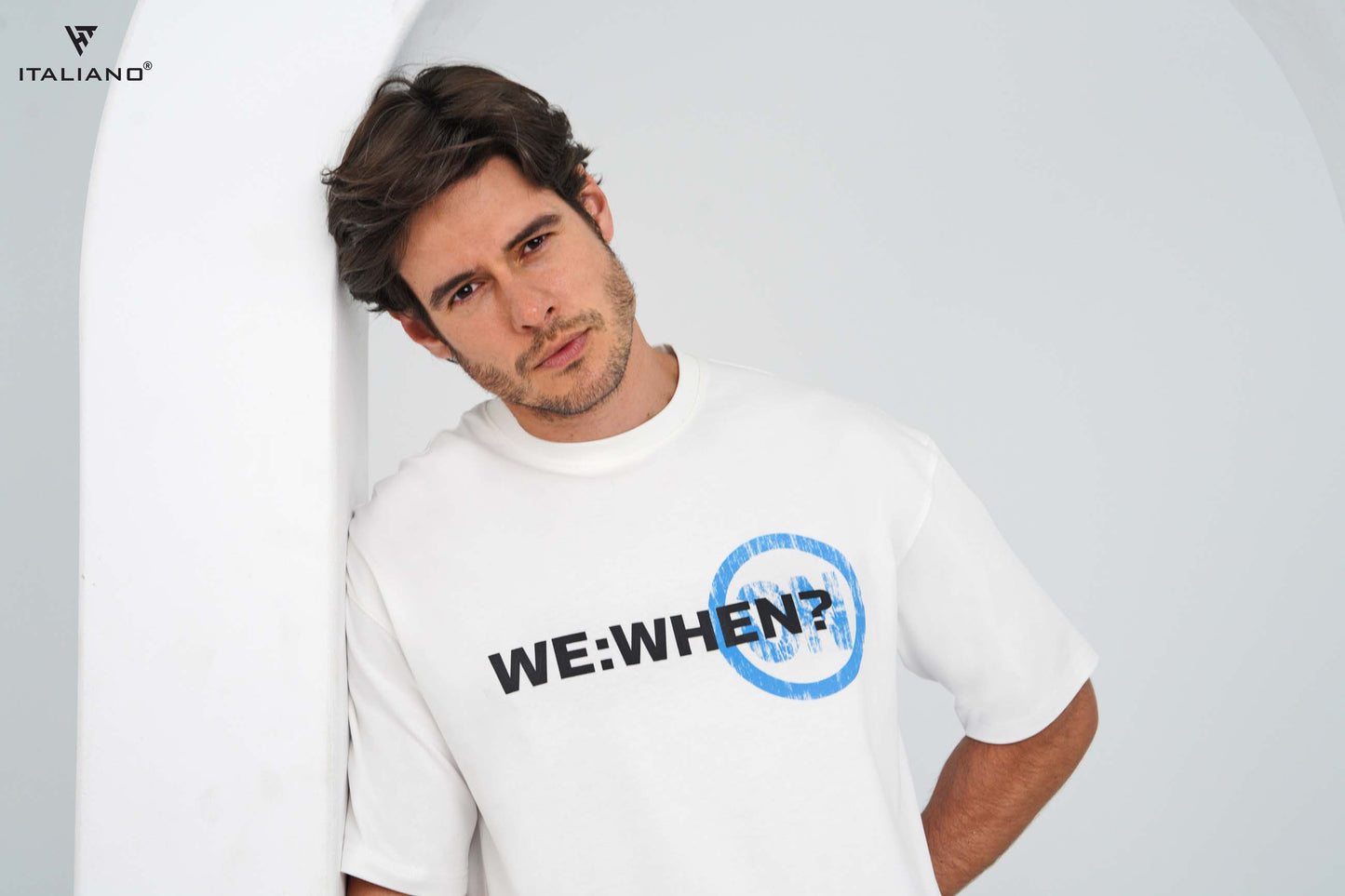 Men T-Shirt OverSize Italiano ITSH 1137