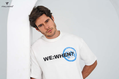 Men T-Shirt OverSize Italiano ITSH 1137