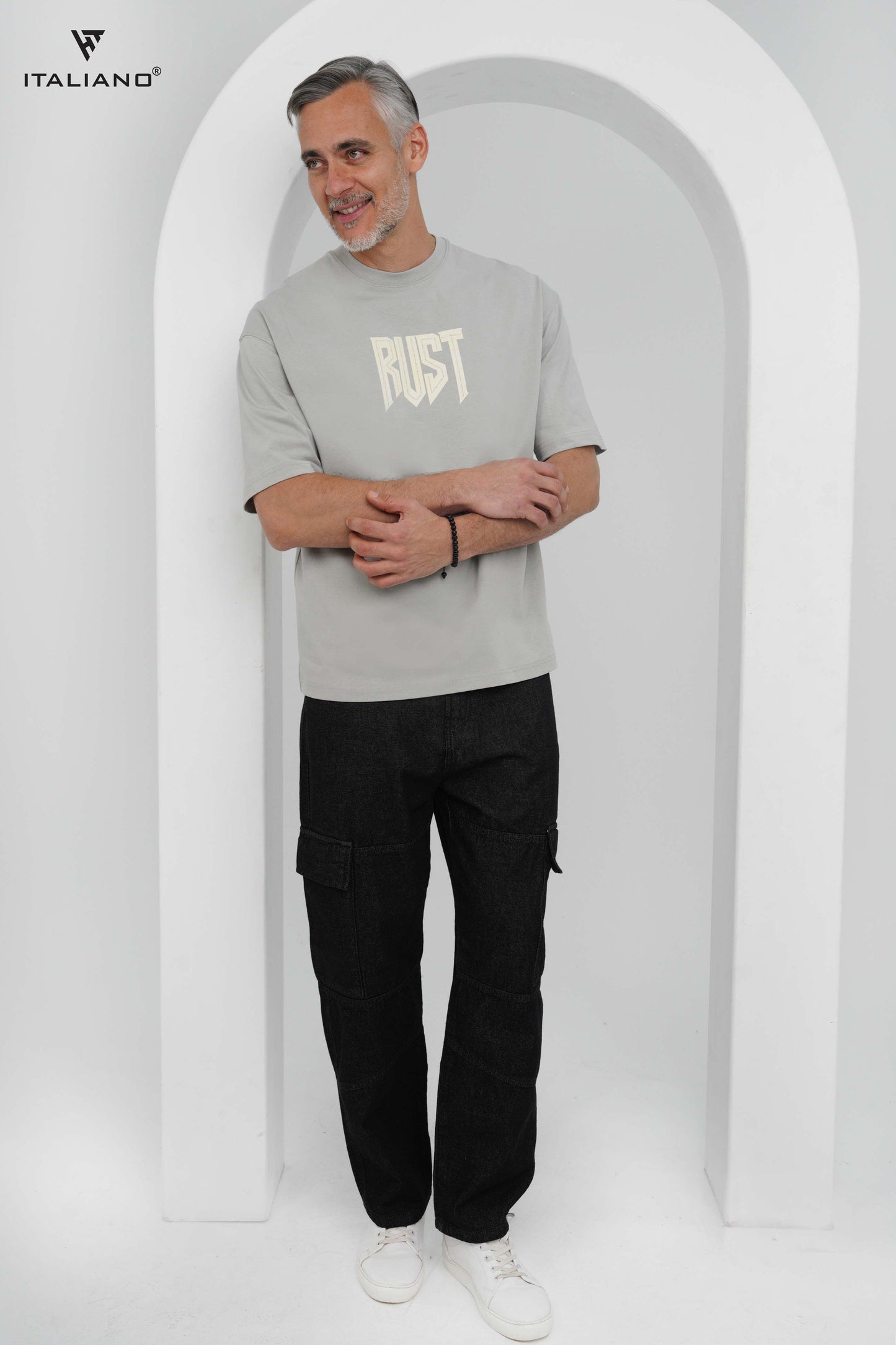 Men T-Shirt OverSize Italiano ITSH1128