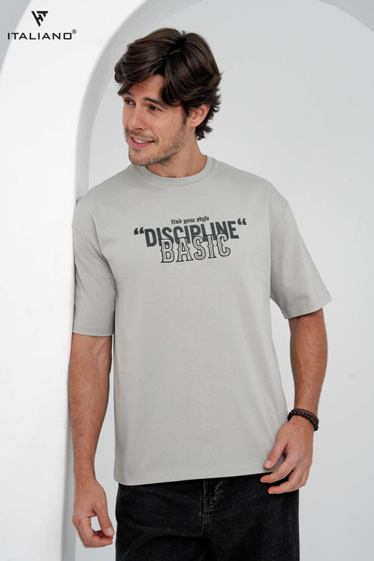 Men T-Shirt Oversize Italiano ITSH 1127