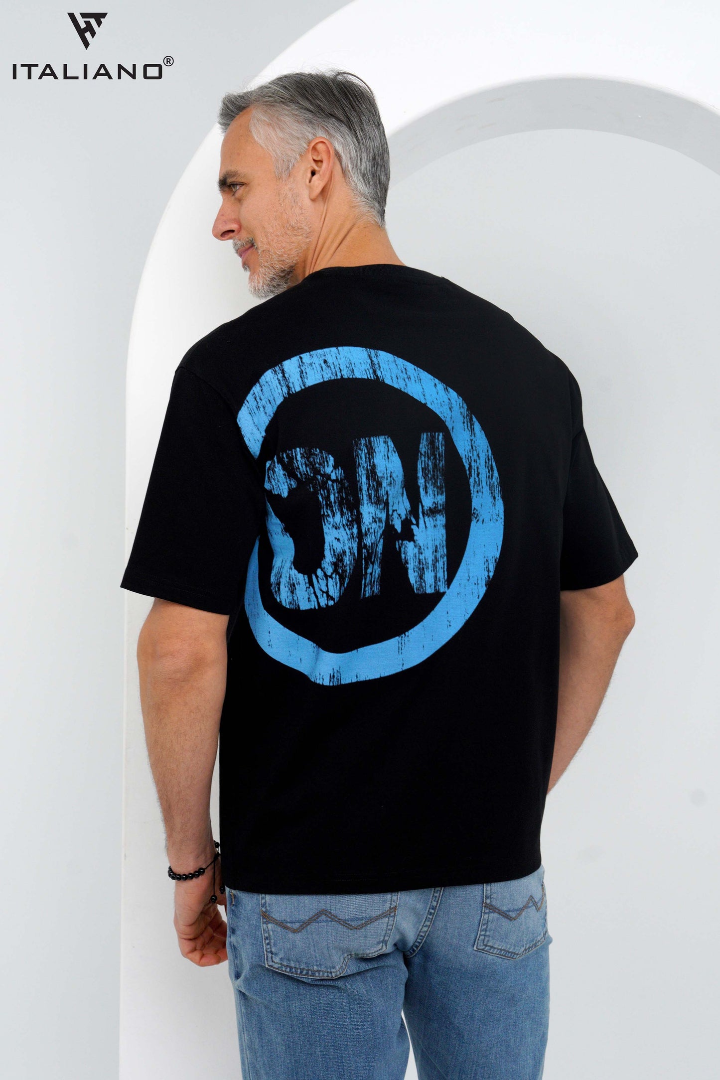Men T-Shirt OverSize Italiano ITSH 1137