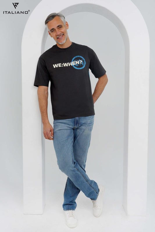 Men T-Shirt OverSize Italiano ITSH 1137