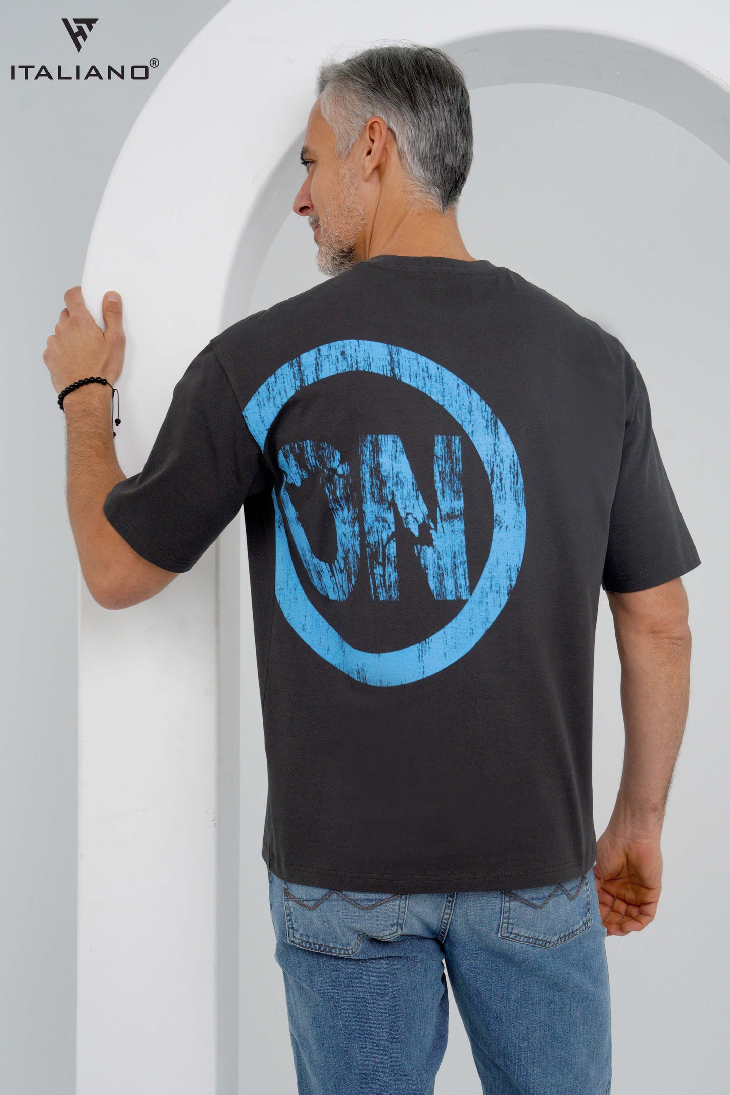 Men T-Shirt OverSize Italiano ITSH 1137