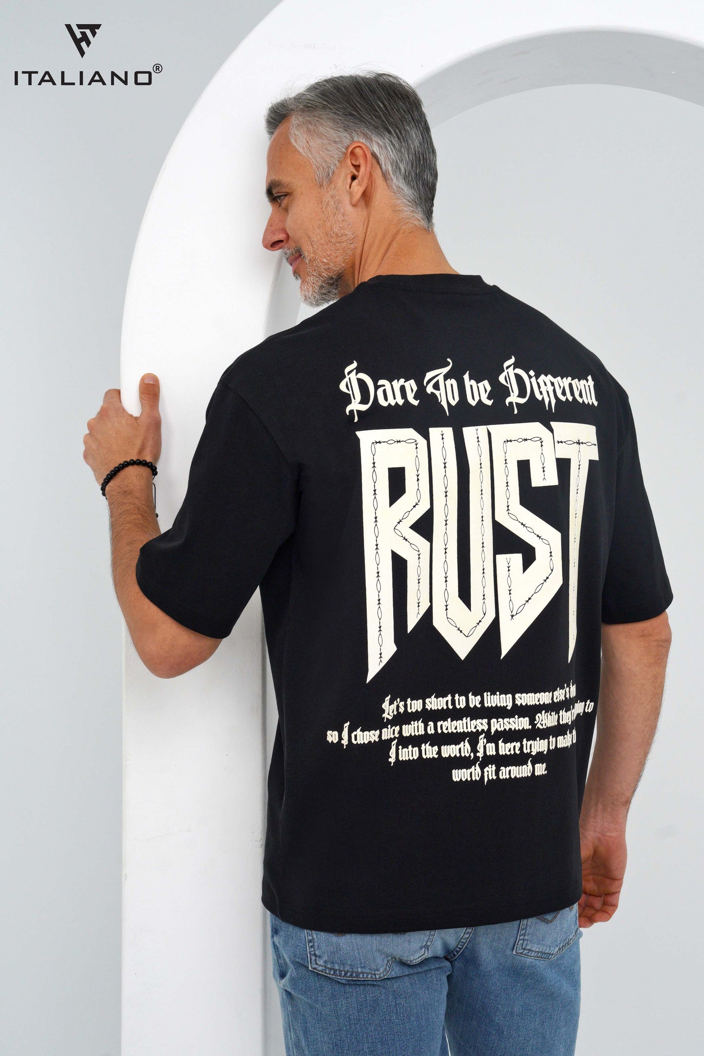 Men T-Shirt OverSize Italiano ITSH1128