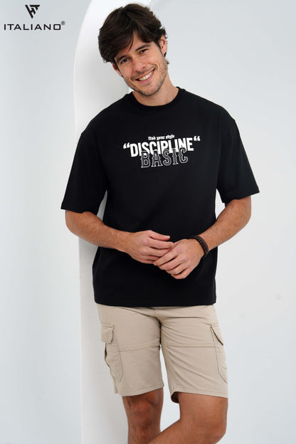 Men T-Shirt Oversize Italiano ITSH 1127