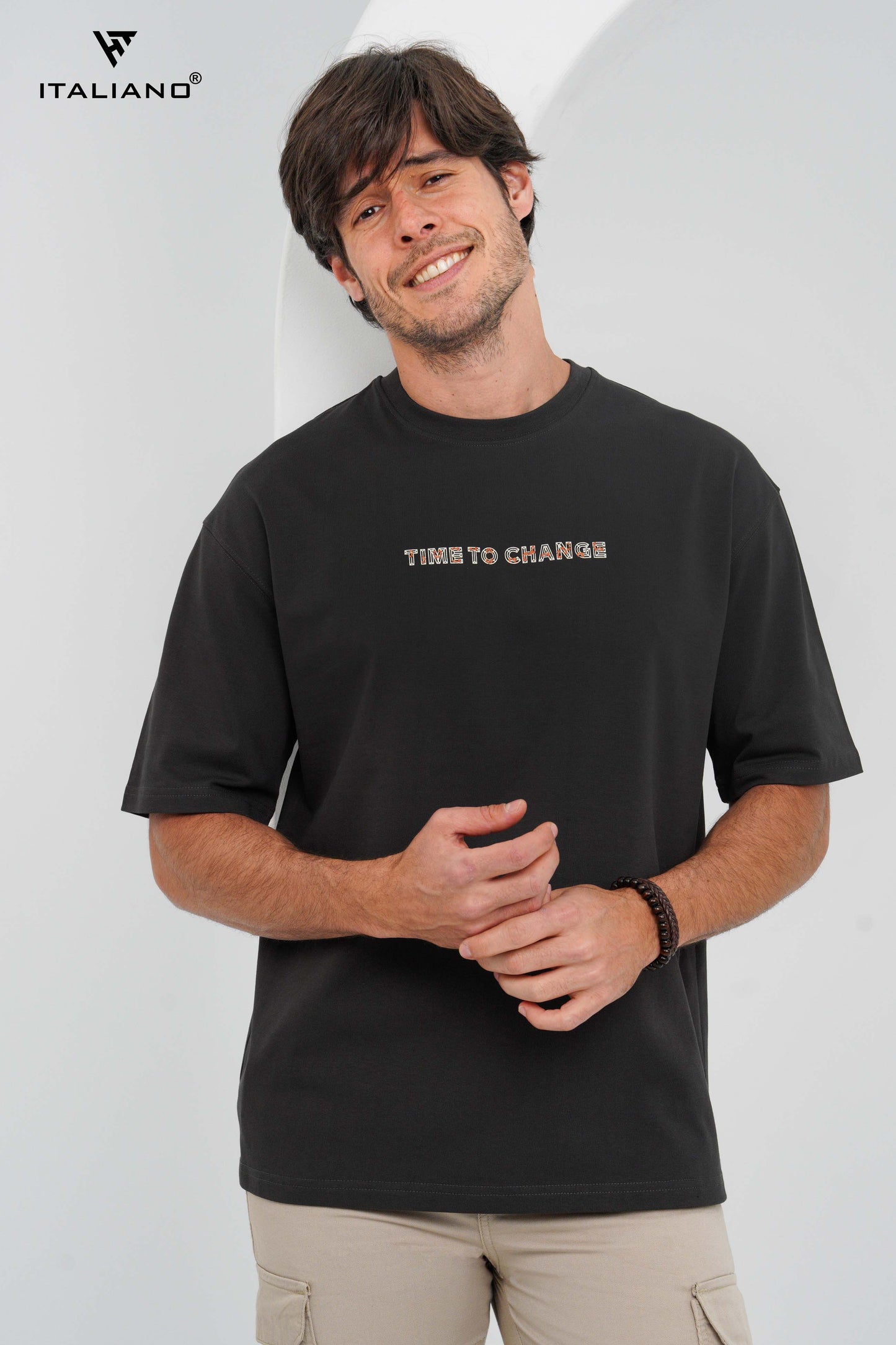 Men T-Shirt OverSize Italiano ITSH1132