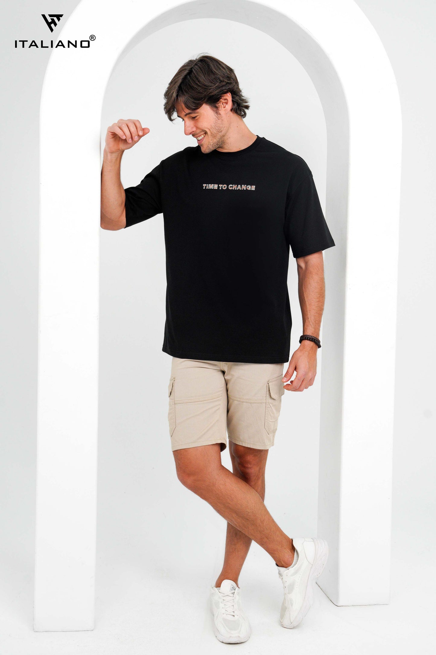 Men T-Shirt OverSize Italiano ITSH1132