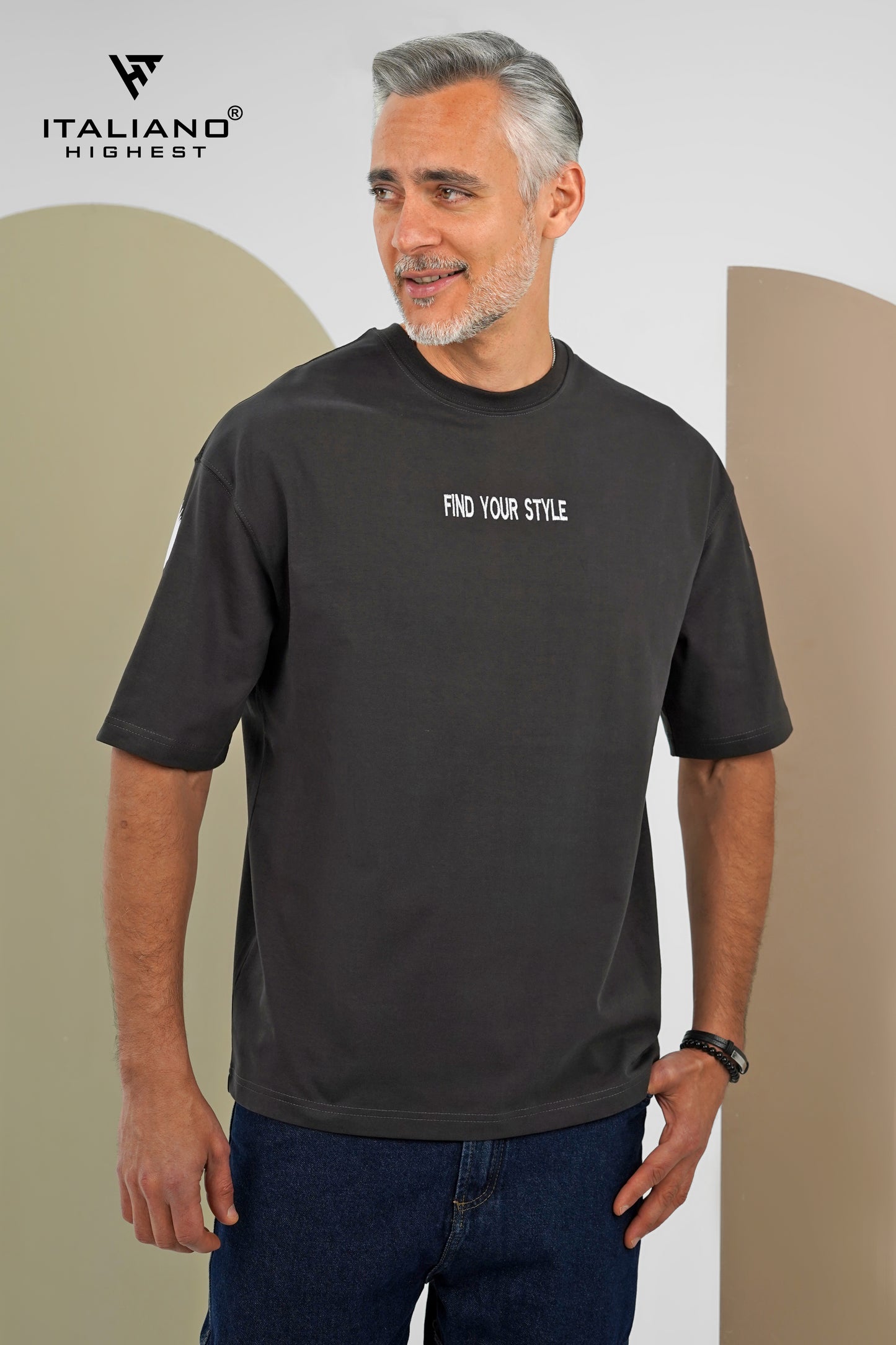 Men T-Shirt OverSize Italiano ITSH1148