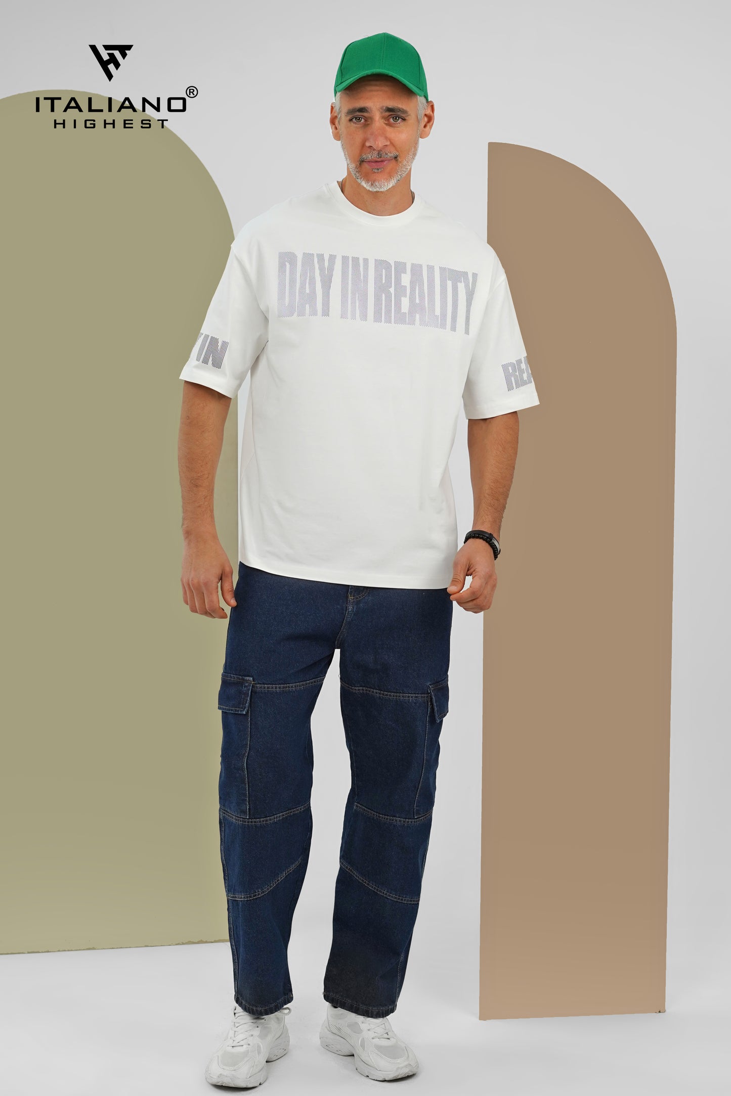 Men T-Shirt OverSize Italiano ITSH1146