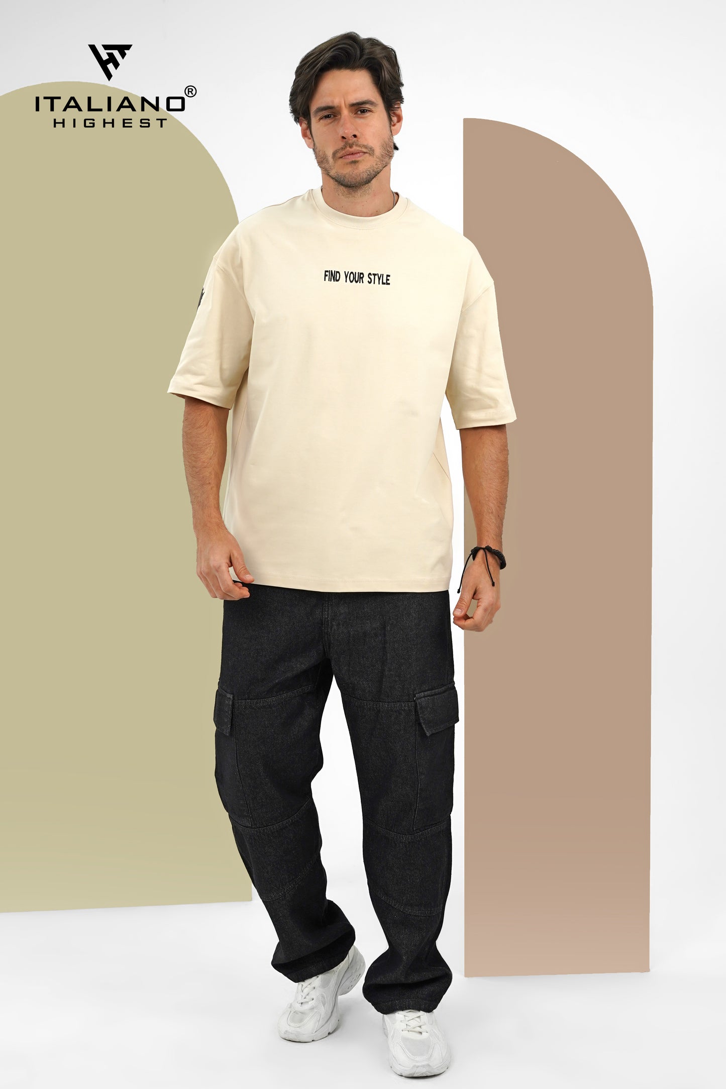Men T-Shirt OverSize Italiano ITSH1148