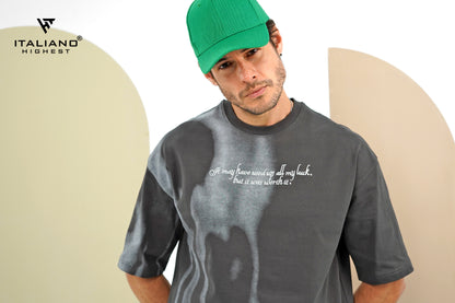 Men T-Shirt OverSize Italiano ITSH1145