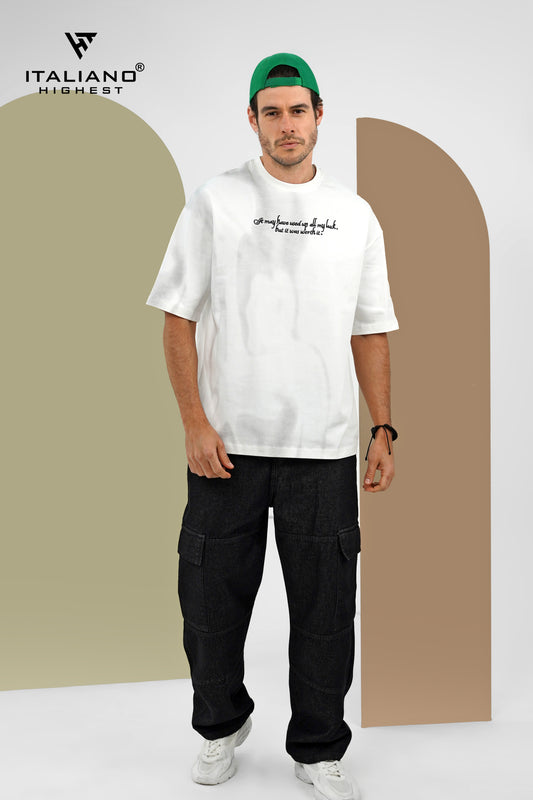 Men T-Shirt OverSize Italiano ITSH1145