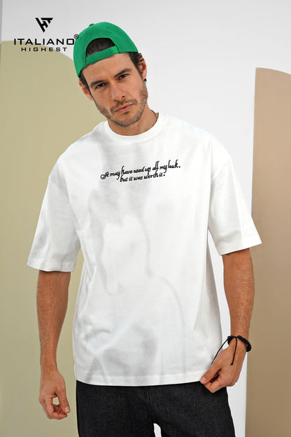 Men T-Shirt OverSize Italiano ITSH1145