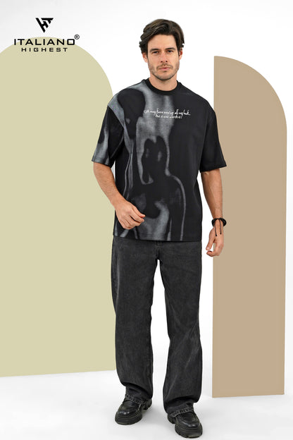 Men T-Shirt OverSize Italiano ITSH1145