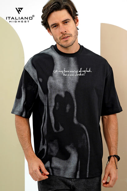 Men T-Shirt OverSize Italiano ITSH1145