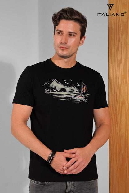 Men T-Shirt Italiano ITSH113
