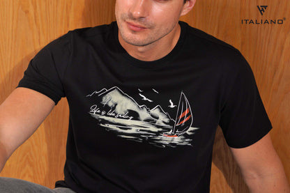 Men T-Shirt Italiano ITSH113