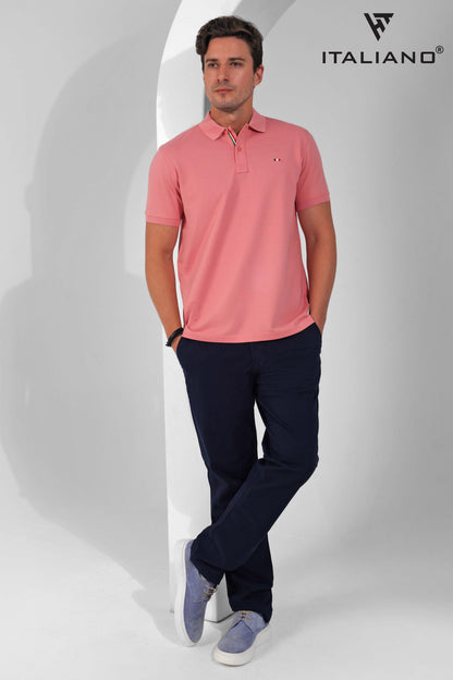 Men T-Shirt Polo Italiano ITSH320