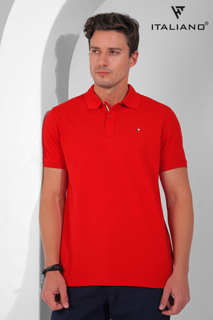 Men T-Shirt Polo Italiano ITSH320