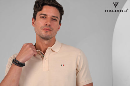 Men T-Shirt Polo Italiano ITSH320