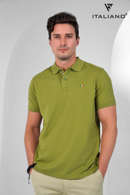 Men T-Shirt Polo Italiano ITSH320