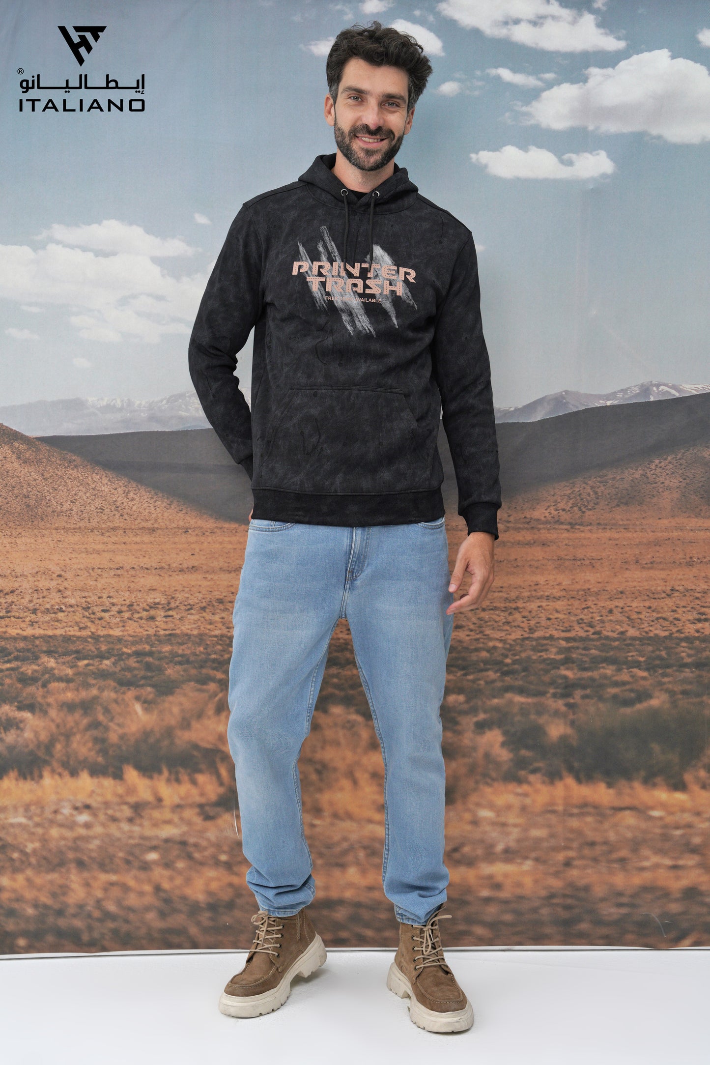 Men Hoodie T-Shirt ITHO 186