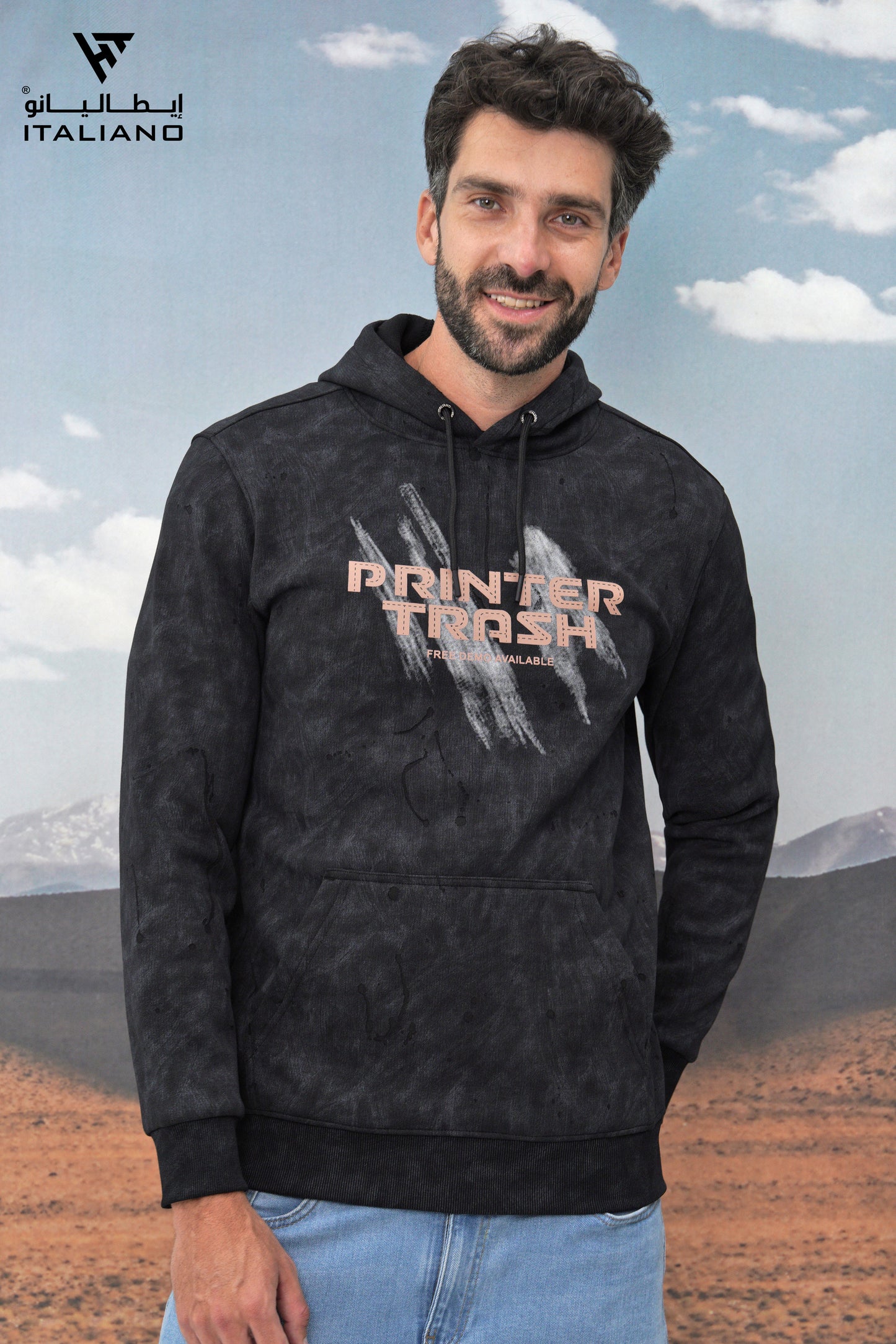 Men Hoodie T-Shirt ITHO 186