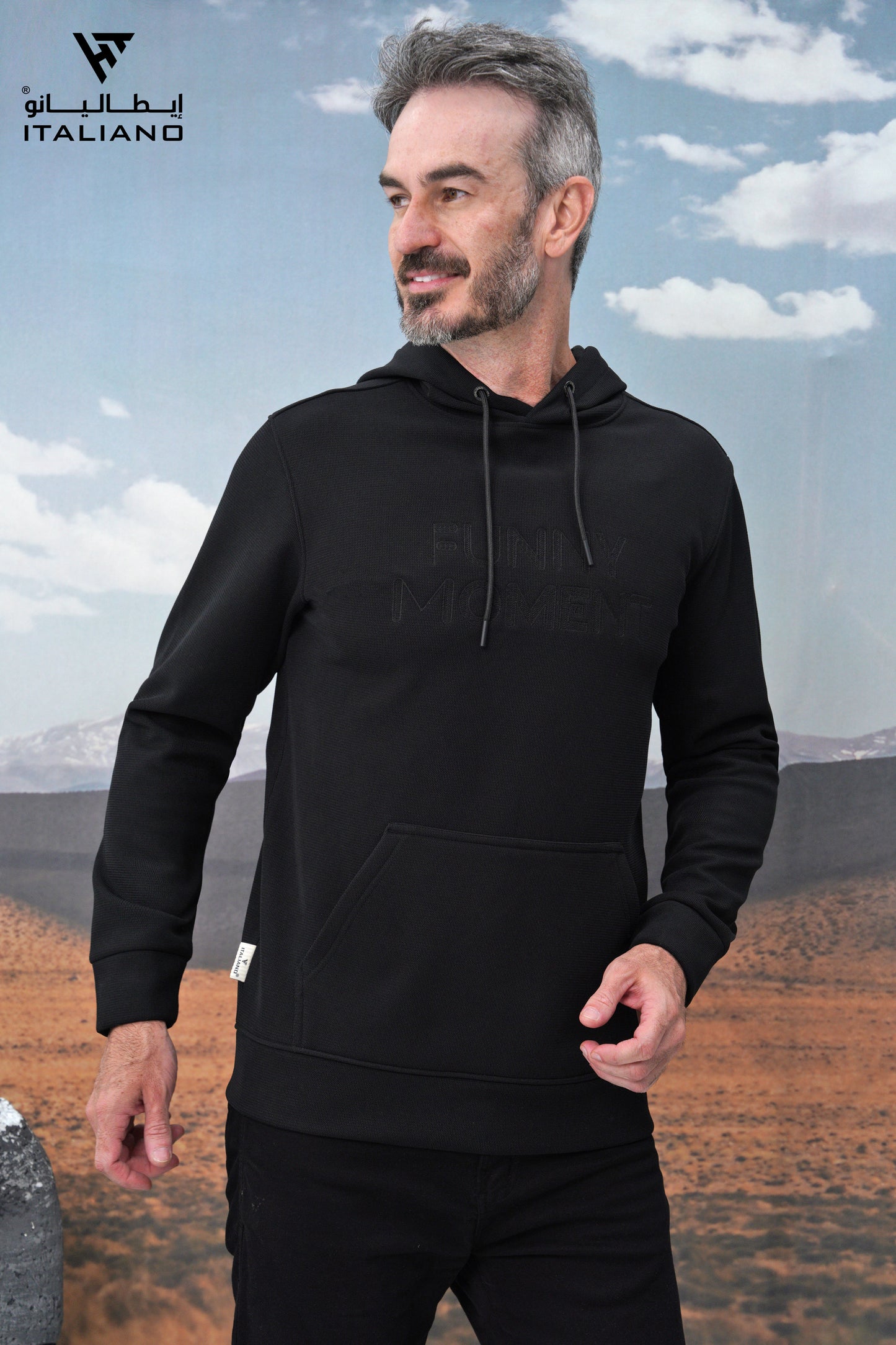 Men Hoodie T-Shirt ITHO 1744