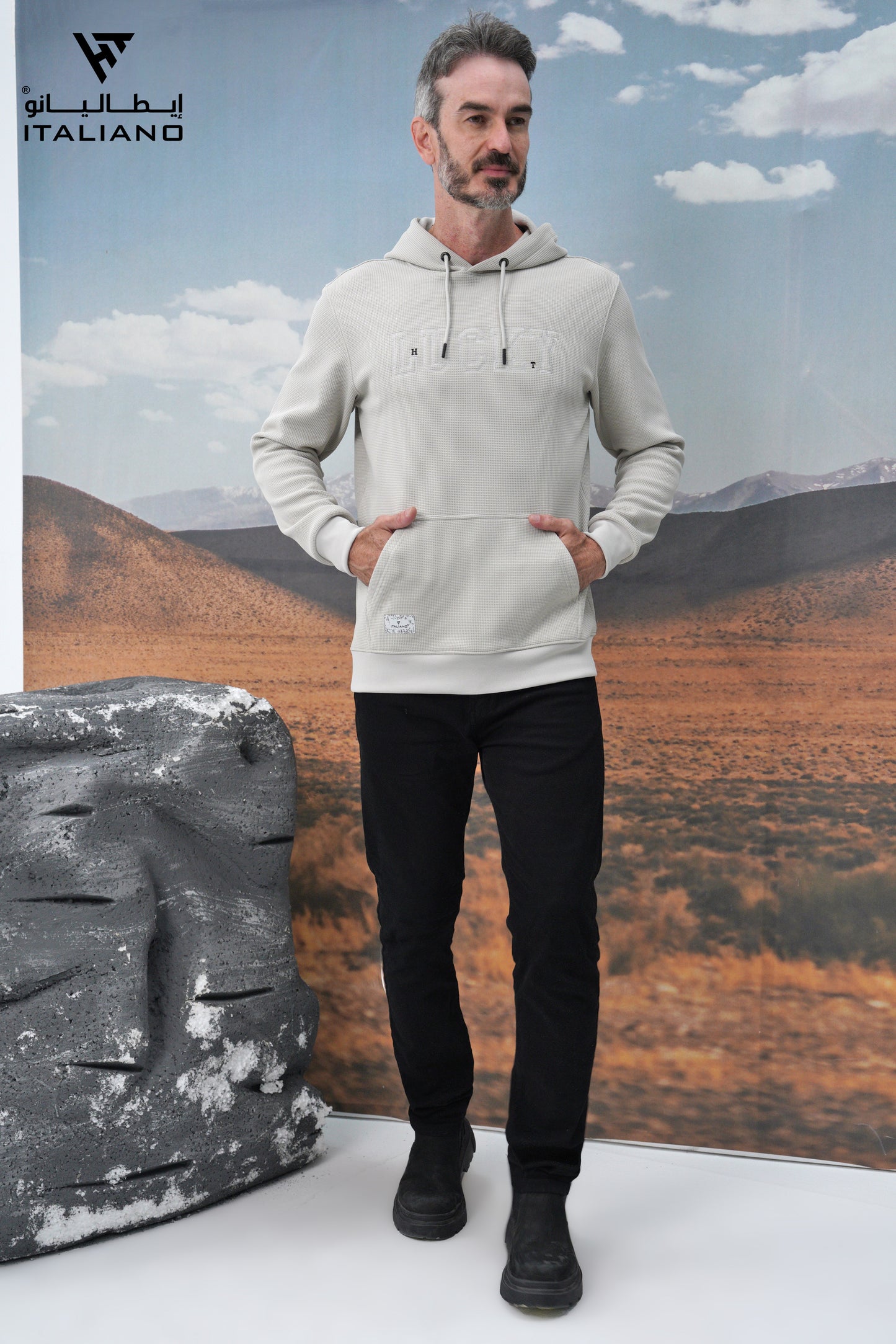 Men Hoodie T-Shirt ITHO1773