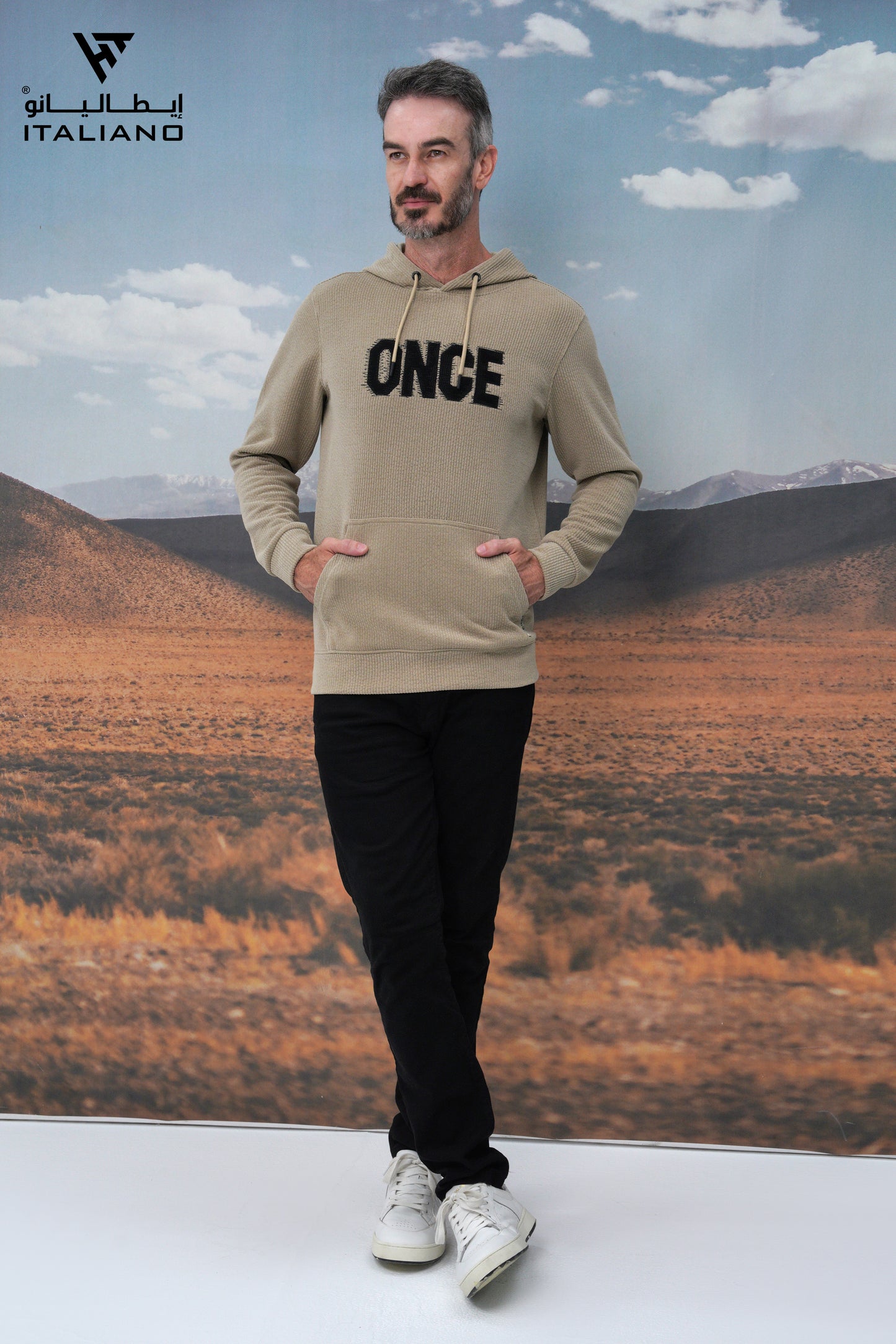 Men Hoodie T-Shirt ITHO206