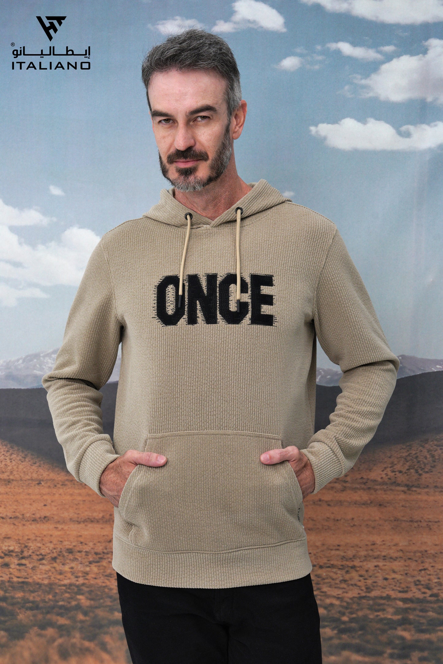 Men Hoodie T-Shirt ITHO206