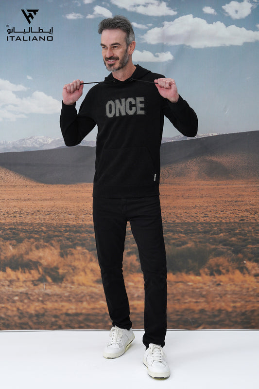 Men Hoodie T-Shirt ITHO206