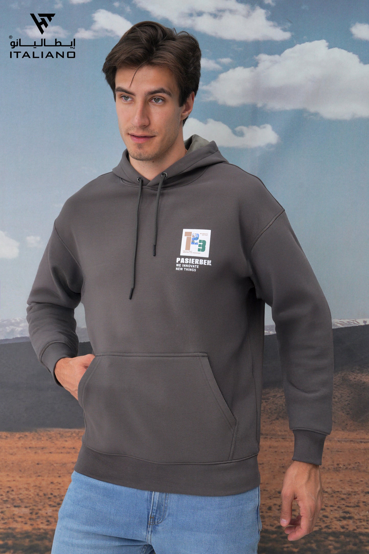 Men OverSize Hoodie ITHO 1749