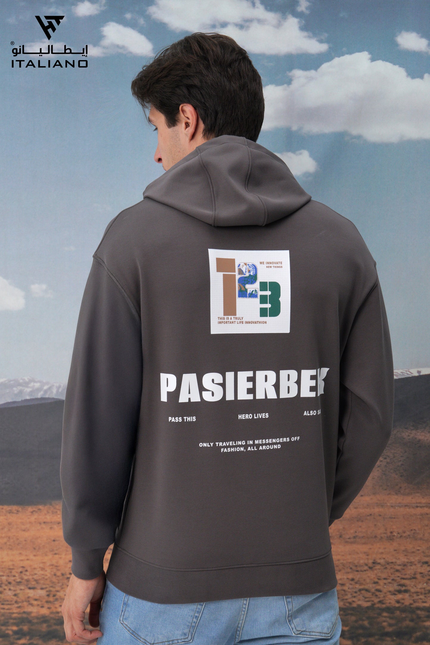 Men OverSize Hoodie ITHO 1749