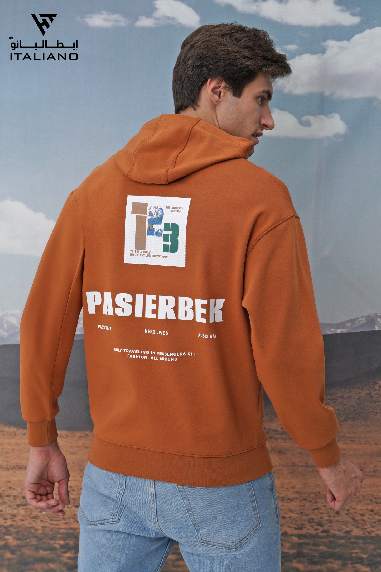 Men OverSize Hoodie ITHO 1749