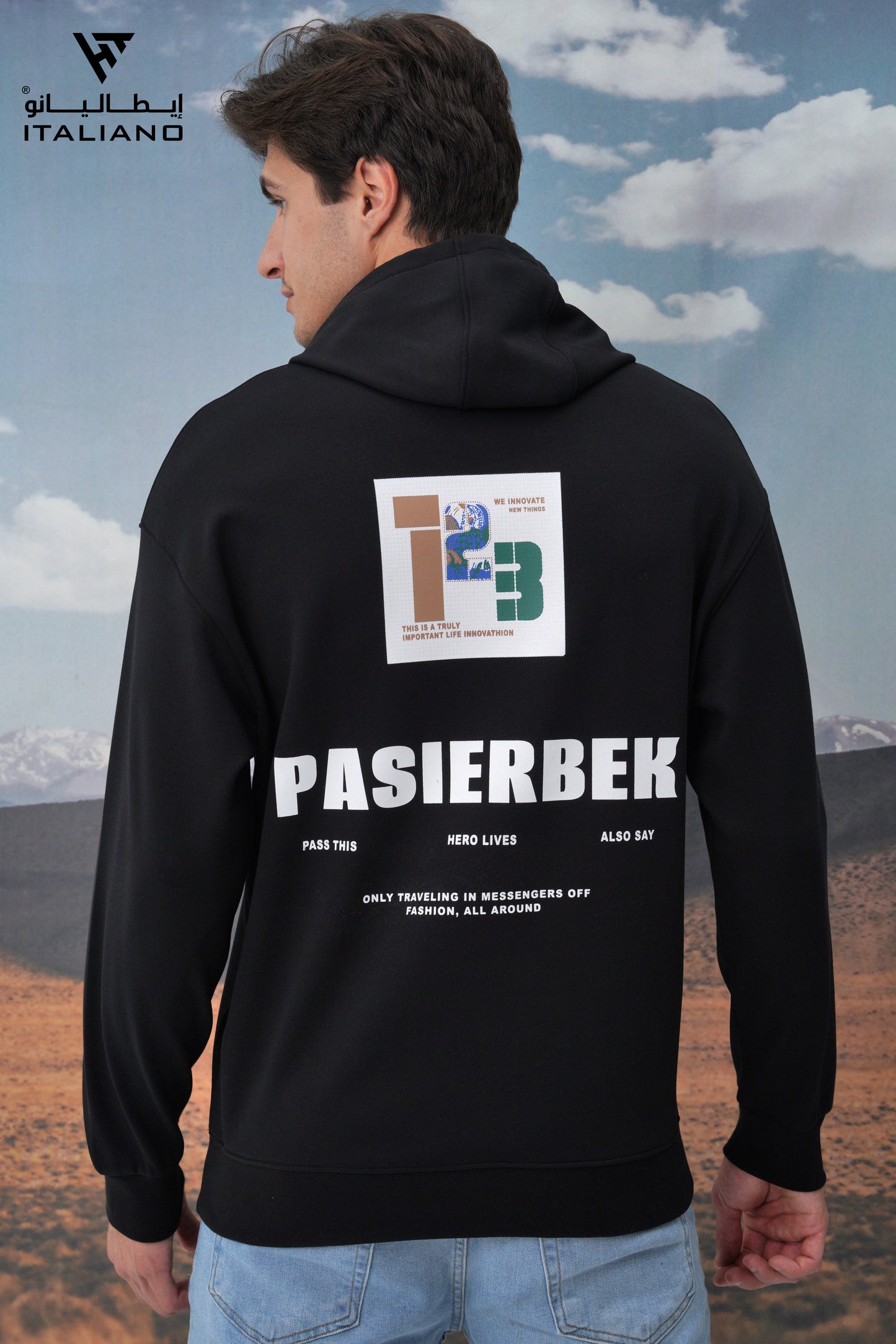 Men OverSize Hoodie ITHO 1749