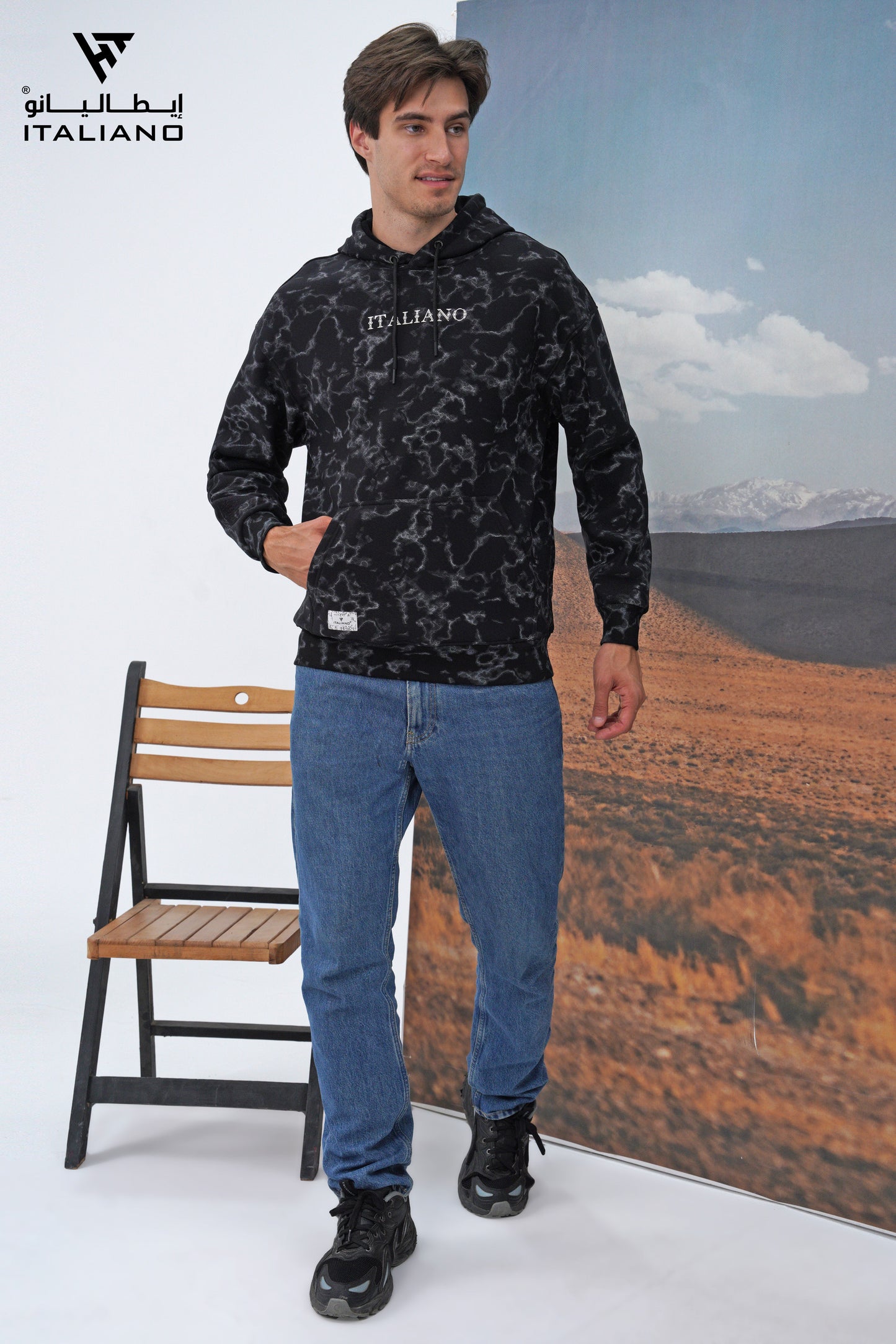 Men OverSize Hoodie ITHO 188