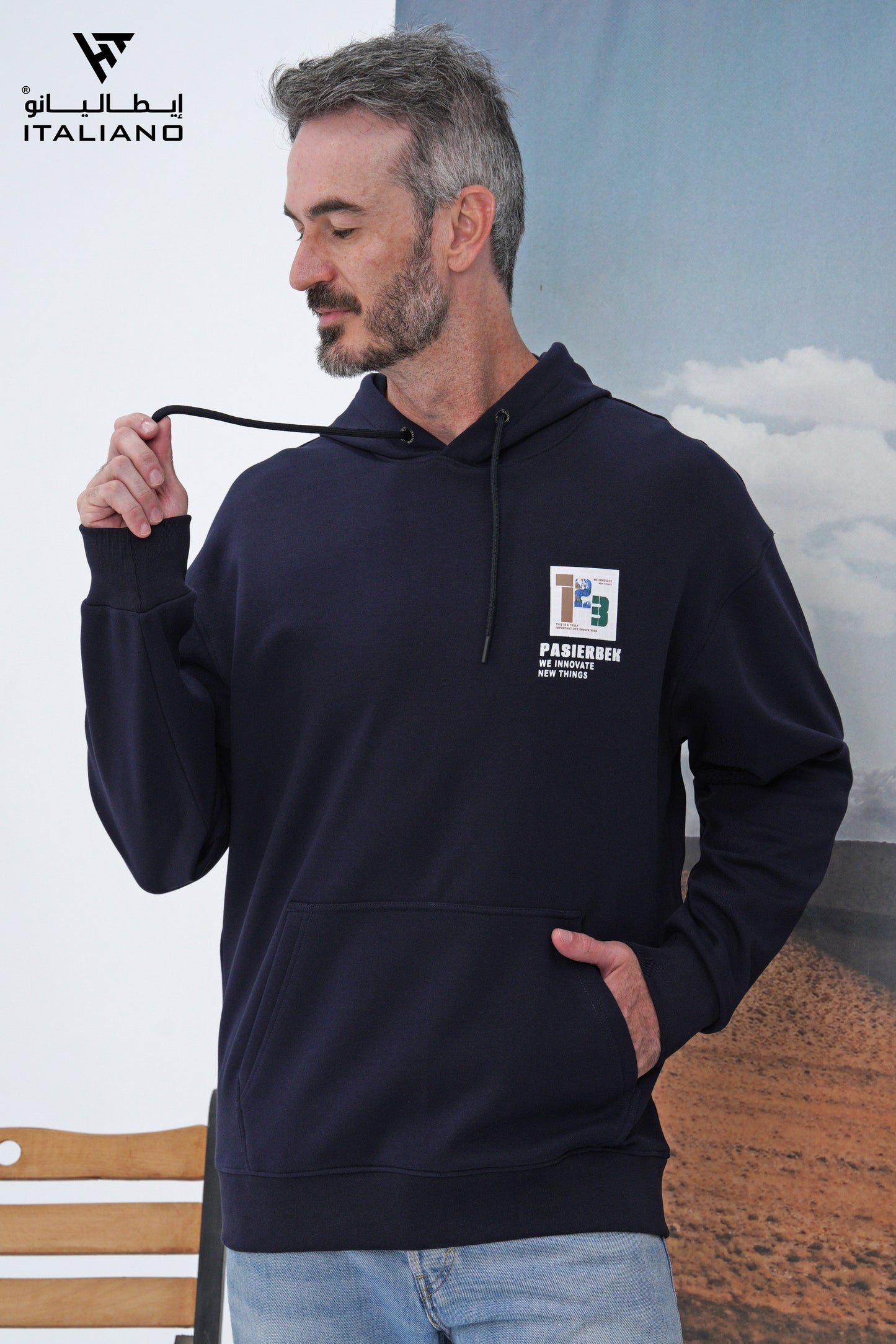 Men OverSize Hoodie ITHO 1749