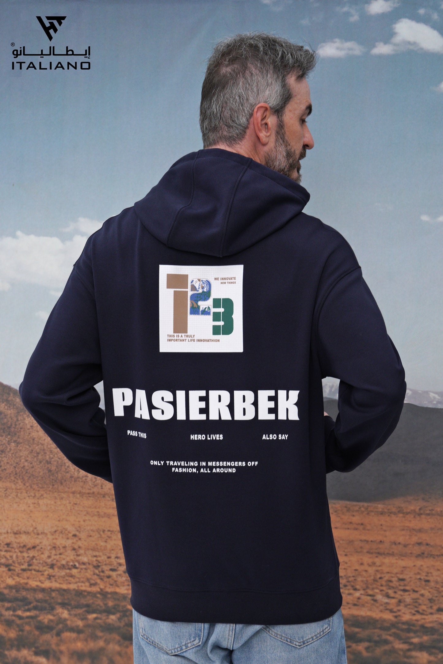 Men OverSize Hoodie ITHO 1749