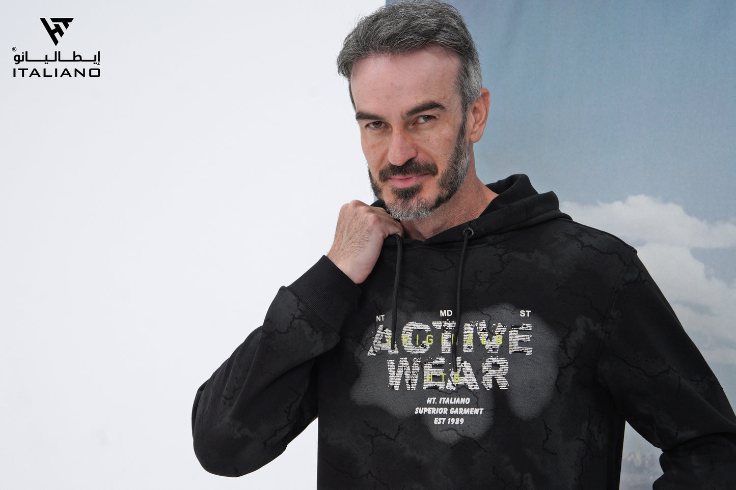 Men Hoodie T-Shirt ITHO184