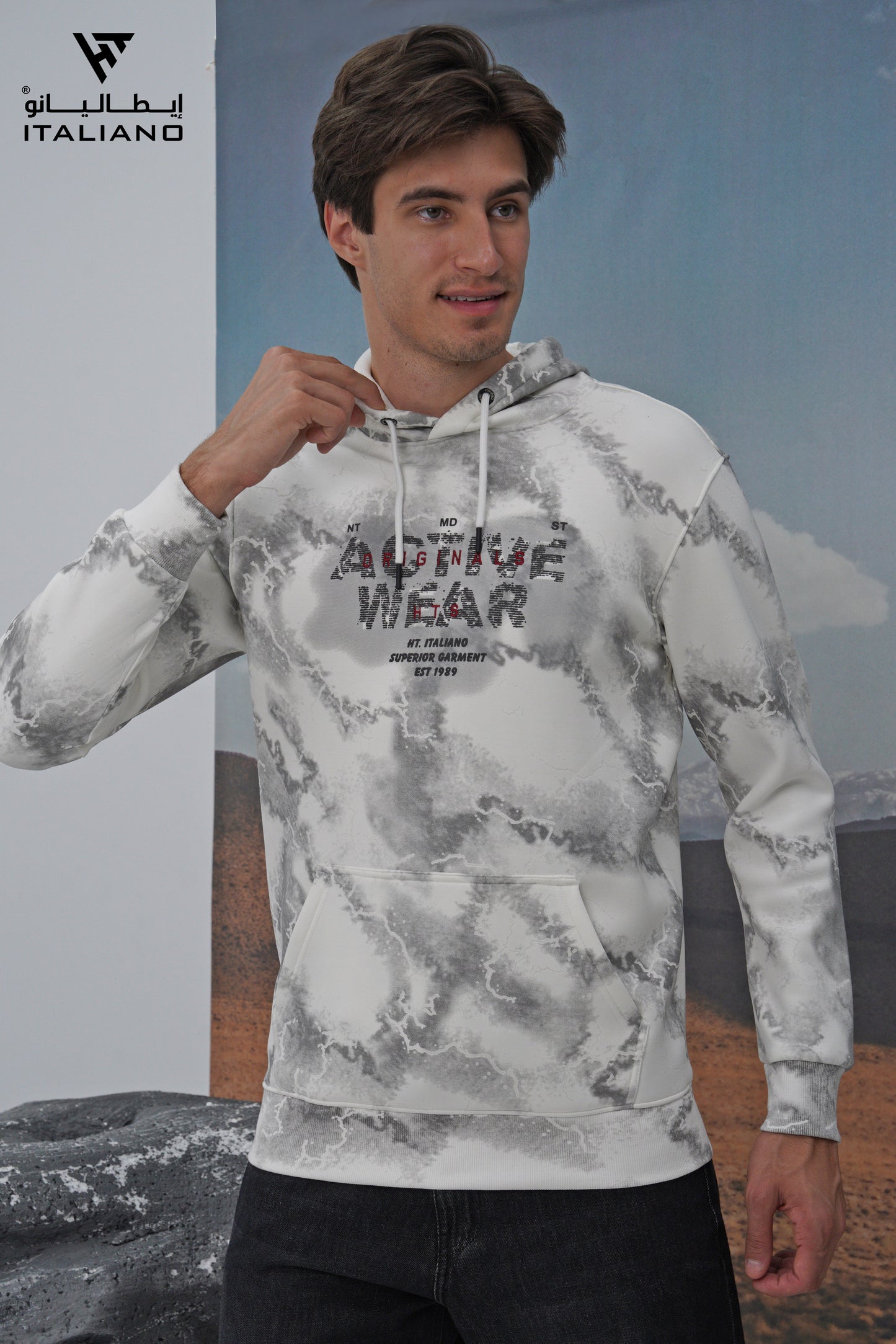 Men Hoodie T-Shirt ITHO184